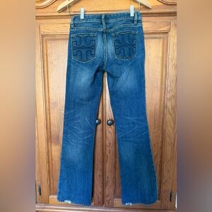 Tory Burch Dark Blue Denim Jeans